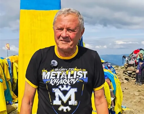 75-річний Мирон Маркевич піднявся на Говерлу